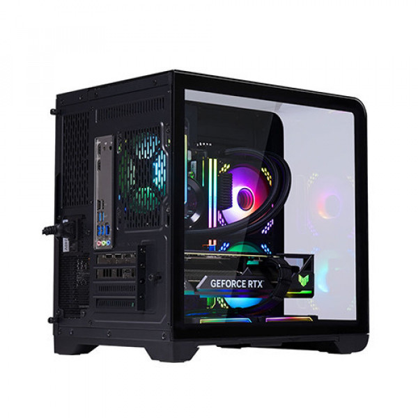 Vỏ Case MIK BARBATOS M BLACK (MATX/MID TOWER/Màu Đen)