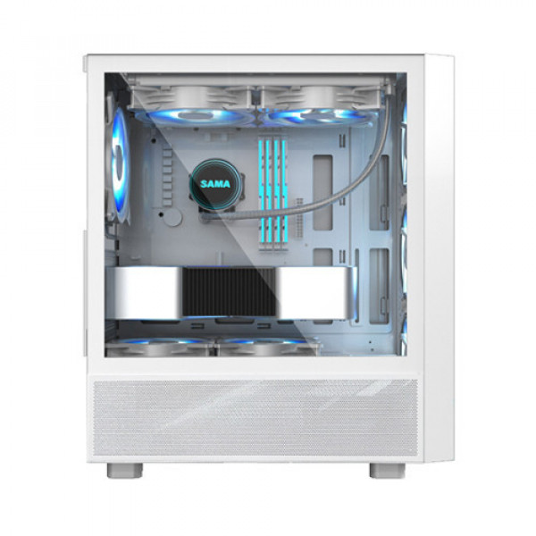 Vỏ Case SAMA TRUONG SA White (ATX - 3 Fan ARGB)