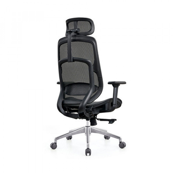 Ghế công thái học HyperWork Airy Black (Khung đen, lưới đen)