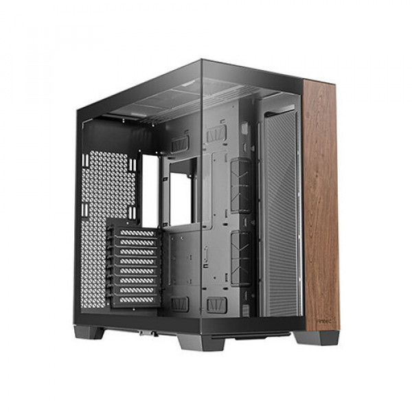 Vỏ Case Antec C8 Wood ( EATX, USB Type C, Mặt Gỗ, Case Bể Cá)