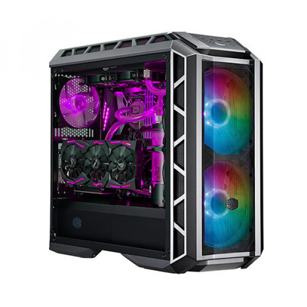 Vỏ Case Cooler Master H500P TG Mesh Black 3Fan ARGB