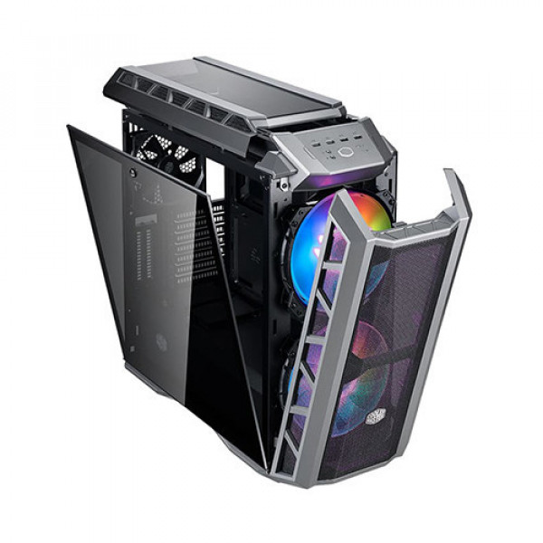 Vỏ Case Cooler Master H500P TG Mesh Black 3Fan ARGB