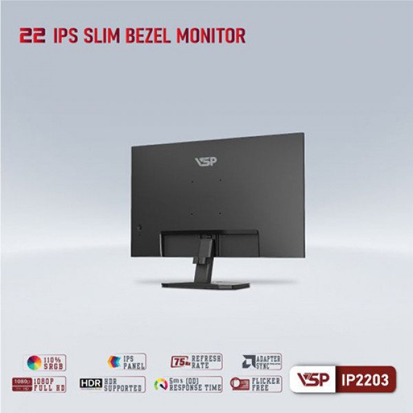 Màn hình VSP IP2203 (21.5 inch | FHD | IPS | 75Hz | 5ms)