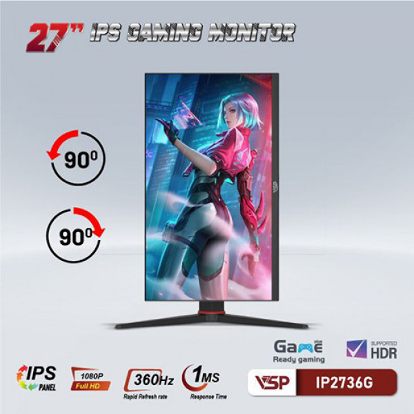 Màn hình VSP IP2736G (27 inch | FHD | IPS | 360Hz | 1ms)