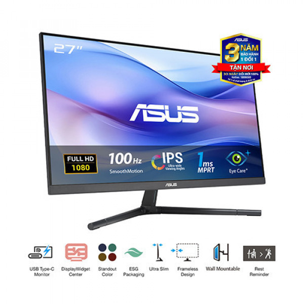 Màn hình ASUS VU279CFE-B ( 27 inch | IPS | FHD | 100Hz | 1ms)