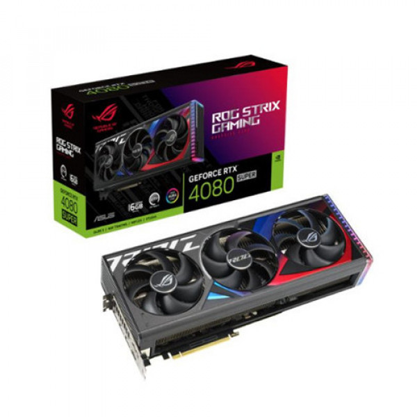 VGA Asus ROG Strix GeForce RTX 4080 SUPER 16GB GDDR6X (ROG-STRIX-RTX4080S-16G-GAMING)