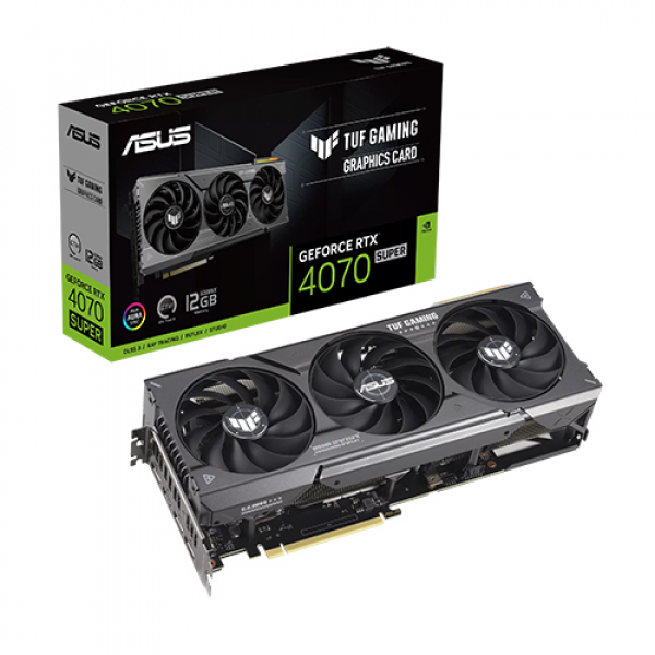 VGA ASUS TUF Gaming GeForce RTX 4070 SUPER 12GB GDDR6X (TUF-RTX4070S-12G-GAMING)