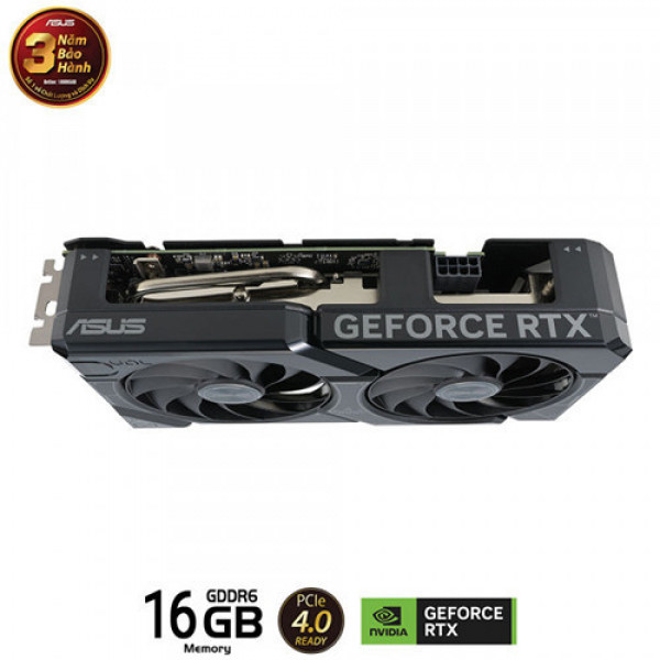 VGA ASUS Dual GeForce RTX 4060 Ti 16GB GDDR6 (DUAL-RTX4060TI-16G)