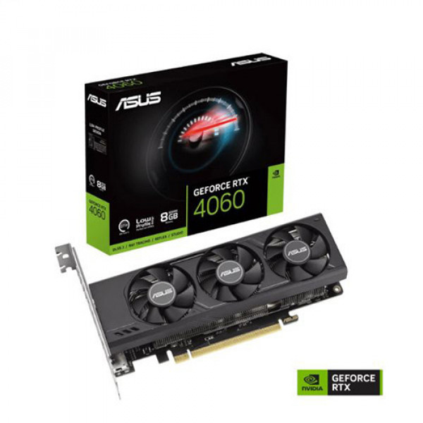 VGA ASUS GeForce RTX 4060 LP BRK 8GB GDDR6 (RTX4060-8G-LP-BRK)