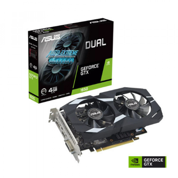 VGA Asus Dual GTX 1650 4GB DDR6 EVO (DUAL-GTX1650-4GD6-P-EVO)