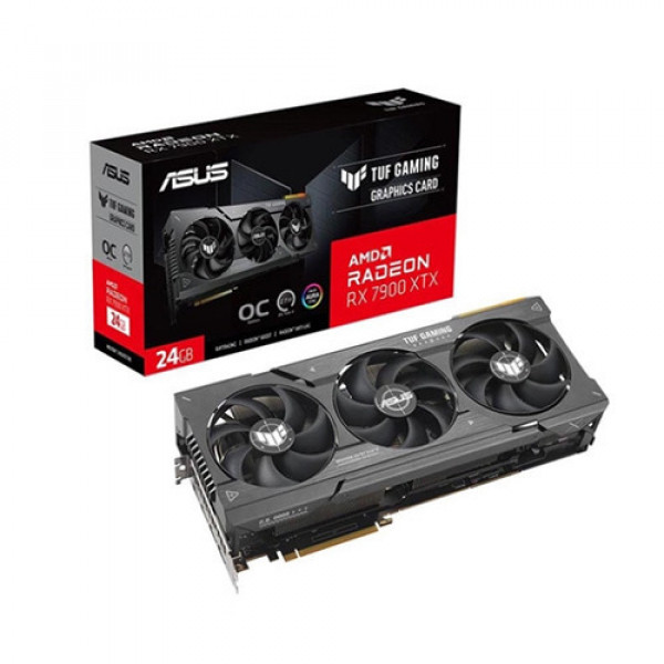 VGA Asus TUF Gaming Radeon RX 7900 XTX OC Edition 24GB GDDR6 (TUF-RX7900XTX-O24G-GAMING)