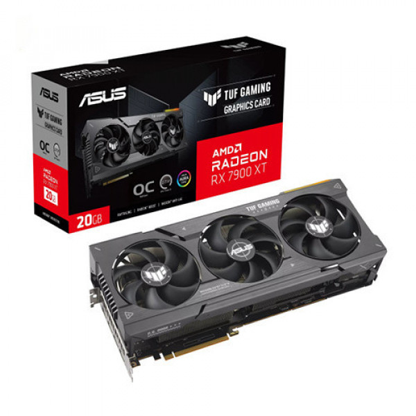 VGA Asus TUF Gaming Radeon RX 7900 XT OC Edition 20GB GDDR6 (TUF-RX7900XT-O20G-GAMING)