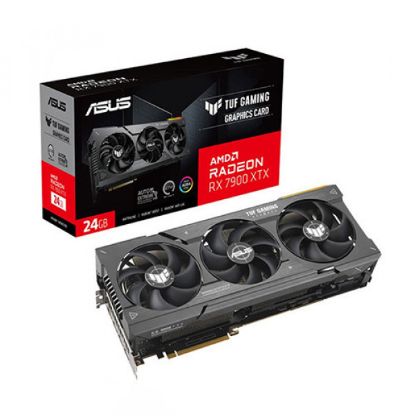 VGA Asus TUF Gaming Radeon RX 7900 XTX 24GB GDDR6 (TUF-RX7900XTX-24G-GAMING)