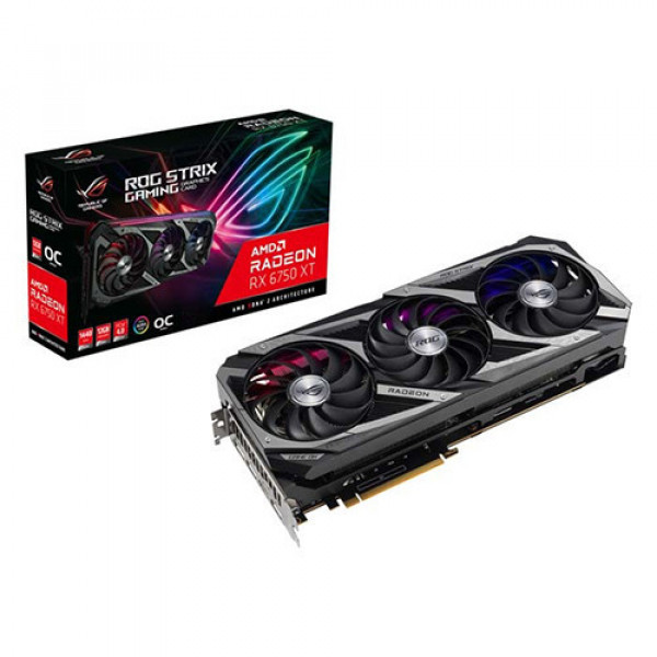 VGA Asus ROG Strix RX 6750 XT OC 12GB Gaming (ROG-STRIX-RX6750XT-O12G-GAMING)