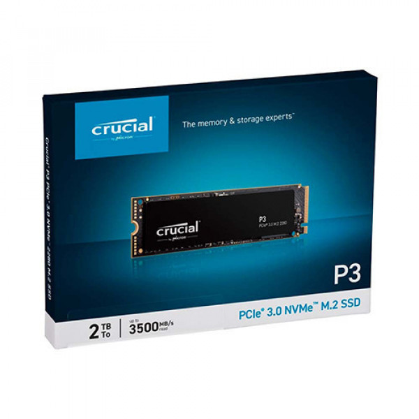 Ổ cứng SSD Crucial 4TB P3 NVMe 3D-NAND M.2 PCIe Gen3 x4 CT4000P3SSD8