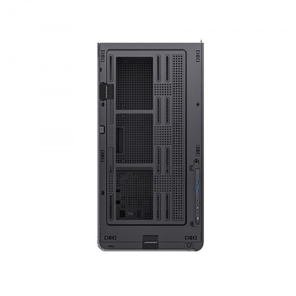 Vỏ Case JONSBO D300 Black ( MATX, Màu Đen, Kính Cong)