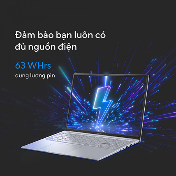 Laptop Asus Vivobook 16X K3605ZF-MX631WS (Core™ i5-12500H | 16GB | 512GB | RTX 2050 | 16 inch 3.2K OLED | Win 11 | Bạc)