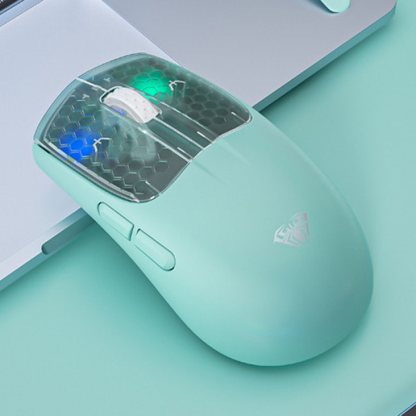 Chuột gaming Aula Không dây SC560 Xanh Lá