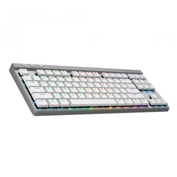 Bàn phím cơ Logitech G515 LightSpeed TKL White Wireless Tactile switch