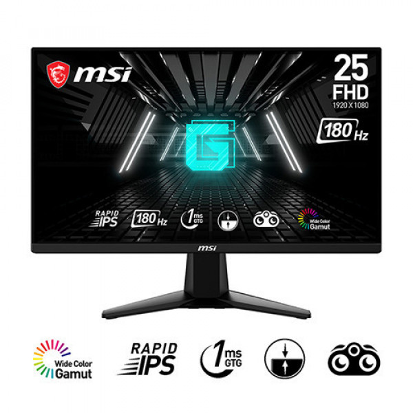 Màn Hình MSI G255F (24.5inch | FHD | RAPID IPS | 180Hz | 1ms)