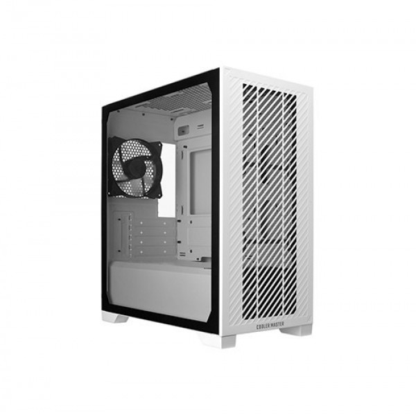Vỏ Case Cooler Master ELITE 301 White (MATX, 1 Fan)