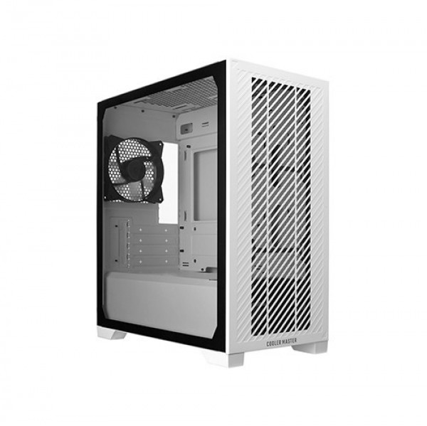 Vỏ Case Cooler Master ELITE 301 White (MATX, 1 Fan)