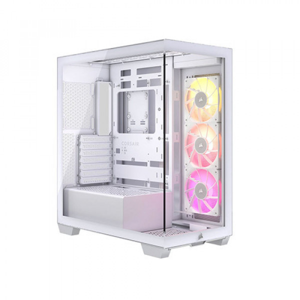 Vỏ Case Corsair iCUE LINK 3500X RGB Tempered Glass (Mid-Tower, White) CC-9011281-WW