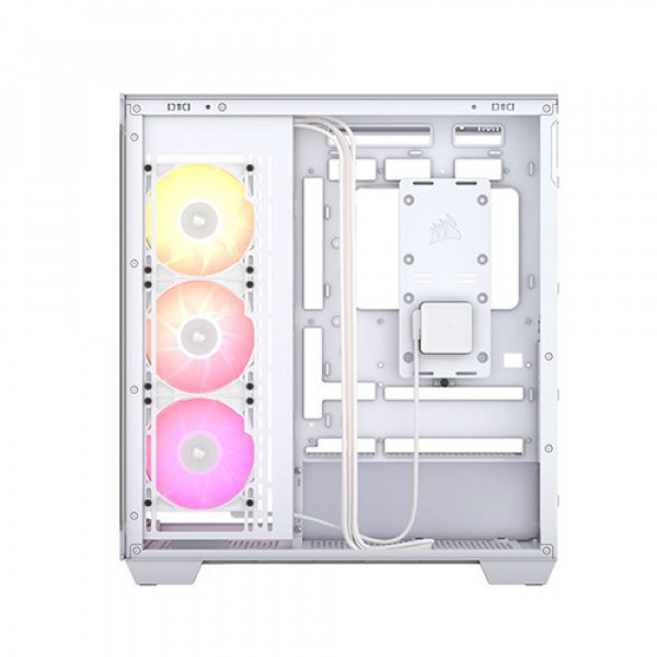 Vỏ Case Corsair iCUE LINK 3500X RGB Tempered Glass (Mid-Tower, White) CC-9011281-WW