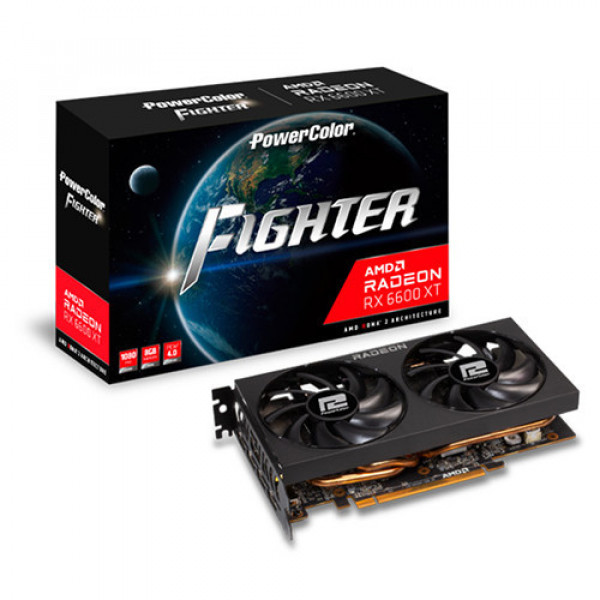 VGA Powercolor Fighter AMD Radeon RX6600 8GB GDDR6