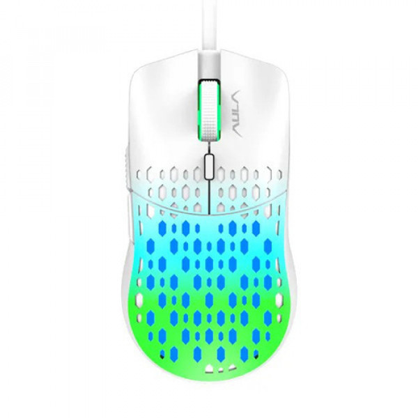 Chuột gaming Aula S11 PRO Xanh Lá (LED Rainbows/ 3600 DPI)