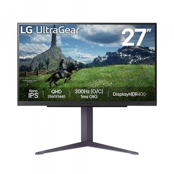 Màn hình LG UltraGear 27GS85Q-B (27inch | QHD | Nano IPS | 200Hz | 1ms)