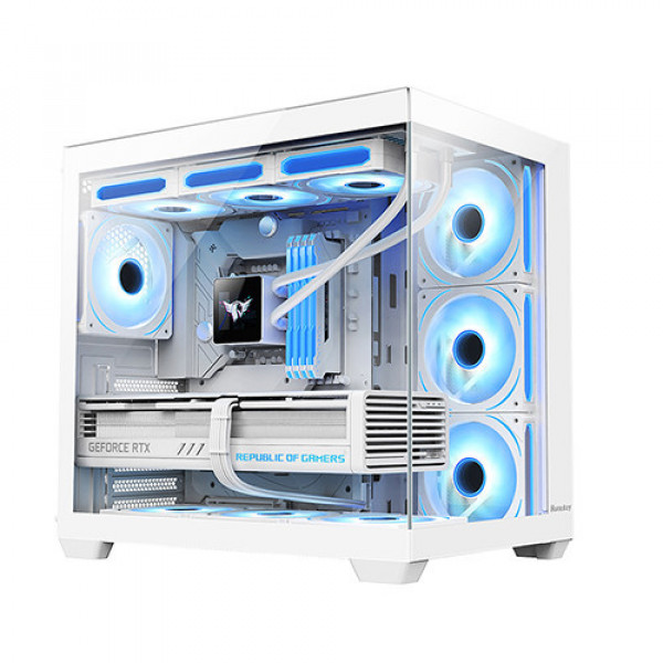 Vỏ case Huntkey S980 Tornado EVO BTF Edition White