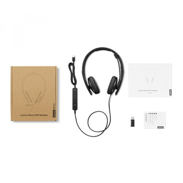 Lenovo Wired VoIP Headset (Teams) 4XD1M45626