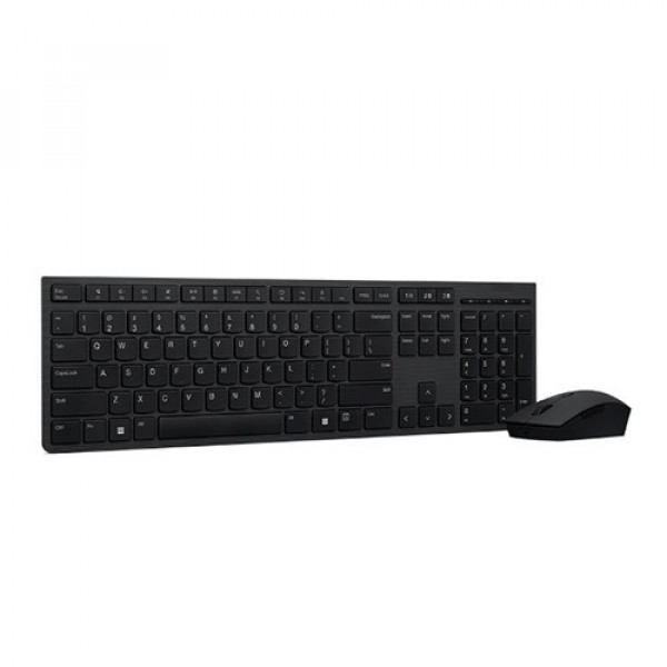 Lenovo Professional Wireless Rechargeable Combo Keyboard and Mouse (4X31K03931)