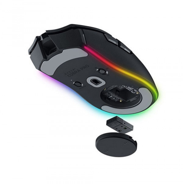 Chuột gaming không dây Razer Cobra Pro Black (LED RGB/ 30.000 DPI)