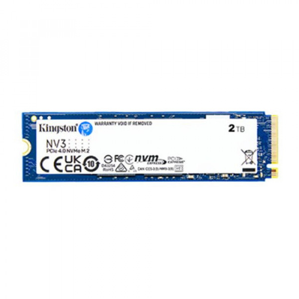 Ổ cứng SSD Kingston NV3 2TB (NVMe PCIe/ Gen4x4 M2.2280/ 6000MB/s/ 5000MB/s)