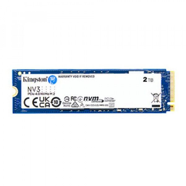 Ổ cứng SSD Kingston NV3 2TB (NVMe PCIe/ Gen4x4 M2.2280/ 6000MB/s/ 5000MB/s)