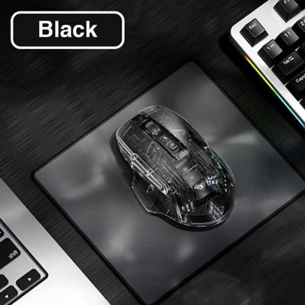 Chuột gaming Aula Không dây SC518 (Đen/ LED RGB/ 4800 DPI/ 92g)