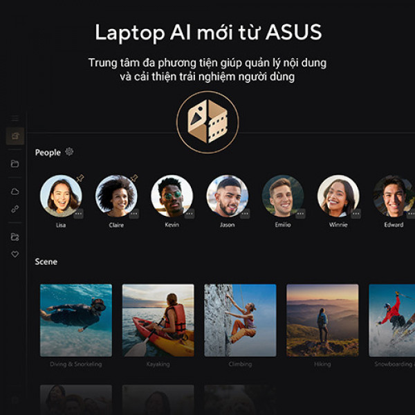 Laptop ASUS Zenbook S 14 UX5406SA-PV140WS  (Ultra 7 258V 32GB | 32GB | 1TB | Intel® Arc™ Graphics | 14 inch 3K OLED 120Hz | Win 11 | Trắng)