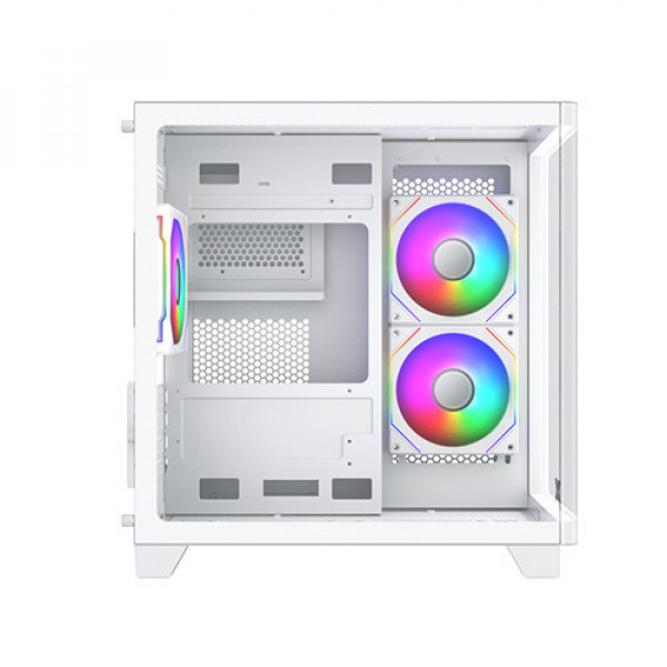 Vỏ Case Xigmatek PANO M NANO ARTIC 3GF EN45530 (MATX, Màu Trắng, 3 Fan)