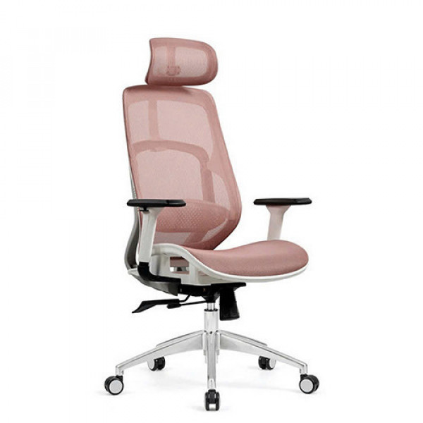 Ghế công thái học HyperWork Airy Pink