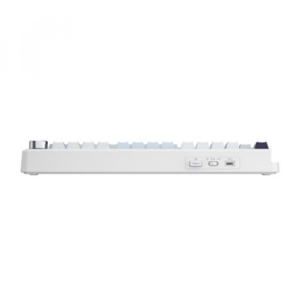Bàn phím cơ AULA F75 3 Mode Ice Blue Ice Vein switch (Xanh nhạt+trắng+xanh đậm)