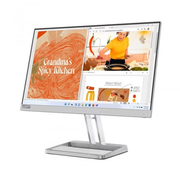 Màn hình Lenovo L25e-40 67ADKAC4VN màu bạc (24.5 inch | VA | FHD | 100Hz | 4ms)
