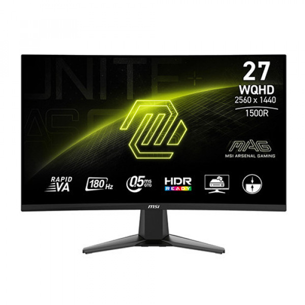 Màn Hình MSI MAG 27CQ6F (27 inch | VA | WQHD | 180Hz | 0.5ms)