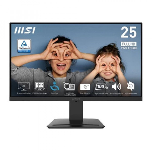 Màn Hình MSI PRO MP253 (24.5 inch | IPS | FHD | 100Hz | 1ms | Loa)