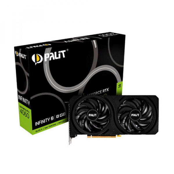 VGA Palit GeForce RTX 4060 8GB GDDR6 Infinity 2 (NE64060019P1-1070L)