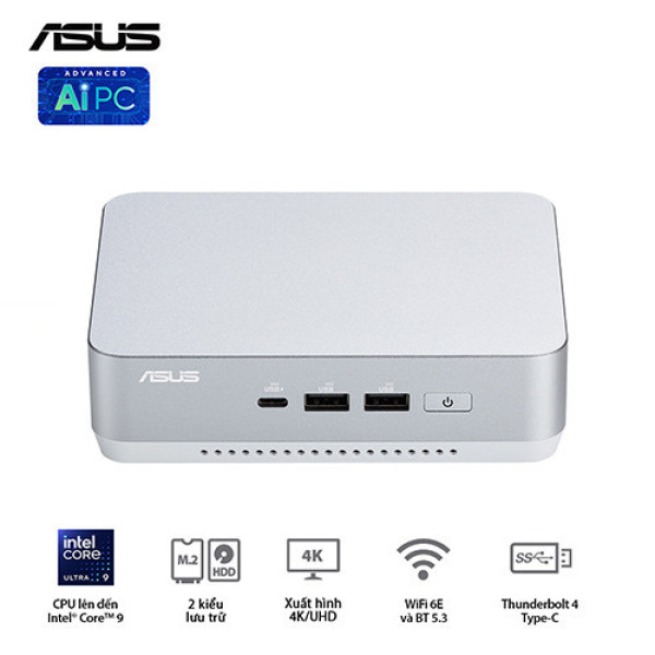 PC Mini Asus NUC 14 Pro Plus RNUC14RVSU700001I (Ultra 7 155H, Arc Graphics)
