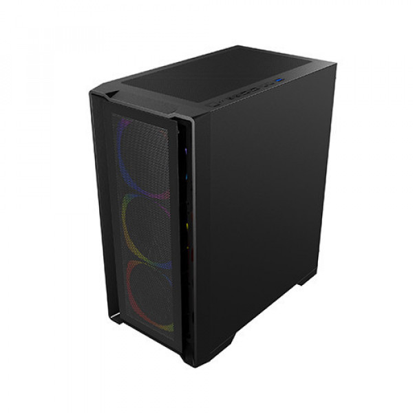 Vỏ case KENOO ESPORT M500 -3F - Màu Đen MATX (3 Fan RGB)