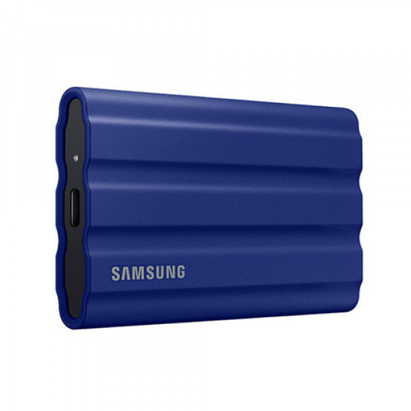 Ổ cứng di động SSD Samsung T7 Shield Blue 2Tb MU-PE2T0R/WW (USB3.2/ 1050MB/s/ 1000MB/s/ Xanh)