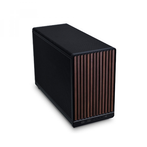 Vỏ Case Mini Lian Li DAN-A3 Black WOOD ( Matx, Mặt Gỗ)